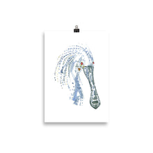 Load image into Gallery viewer, Spoonbill portrait Art print