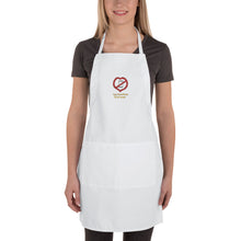 Load image into Gallery viewer, Heart Like Each Other Instead Embroidered Apron
