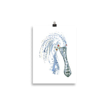 Load image into Gallery viewer, Spoonbill portrait Art print